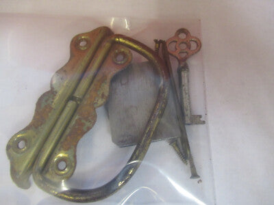 AO SPENCER LOCK for wood cabinet with key MICROSCOPE PART AS PICTURED Q3-B-62
