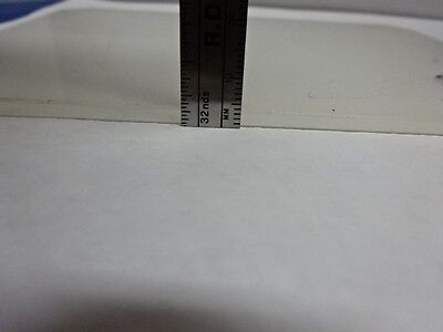 MICROSCOPE PART OLYMPUS JAPAN GLASS STAGE 5"x7" OPTICS AS IS #83-07