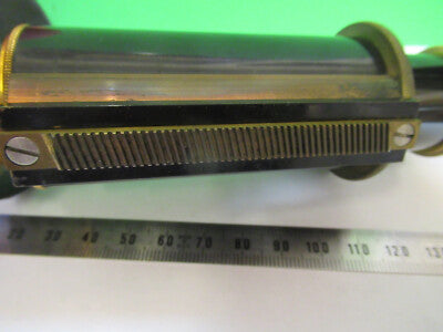 Antique Bausch & Lomb Tubus + Nosepiece Microscope Part