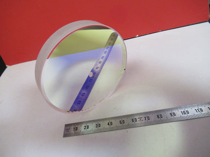 Optical Flat Fused silica Holed Laser Optics Dichroic Coated