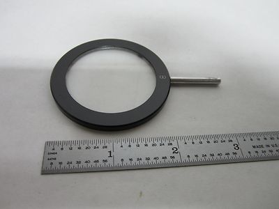 MICROSCOPE PART FILTER B DIFFUSER ILLUMINATOR OPTICS AS IS  BIN#R5-18