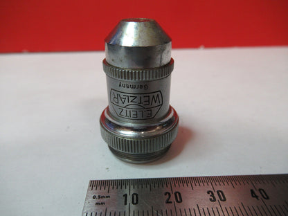 ERNST LEITZ GERMANY "3" 10X OBJECTIVE OPTICS MICROSCOPE PART AS PICTURED T9-A-41