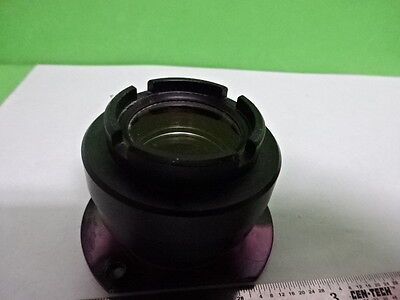 METALLOPLAN LEITZ MICROSCOPE PART LENS + DIAPHRAGM IRIS OPTICS AS IS #4T-B-15