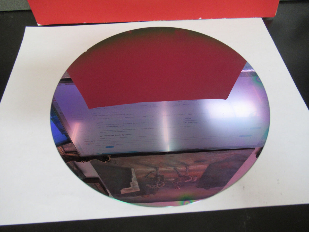 LARGE DIAMETER COLLECTABLE SILICON WAFER  AS PICTURED T1-A