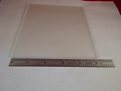 Microscope Part Carl Zeiss AG Germany Glass Plate Stage Optics