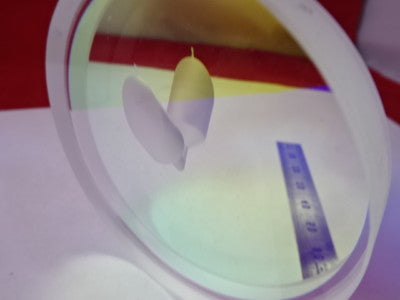 Optical Flat Fused silica 3" Dia Dichroic Mirror Hollowed Laser Optics