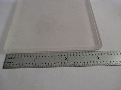 OPTICAL FROSTED DIFFUSER GLASS OPTICS AS PICTURED &86-83