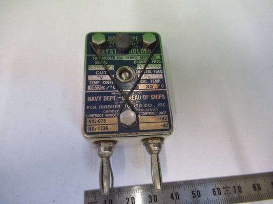Rca Navy Ceramic Antique Quartz Crystal Frequency Control