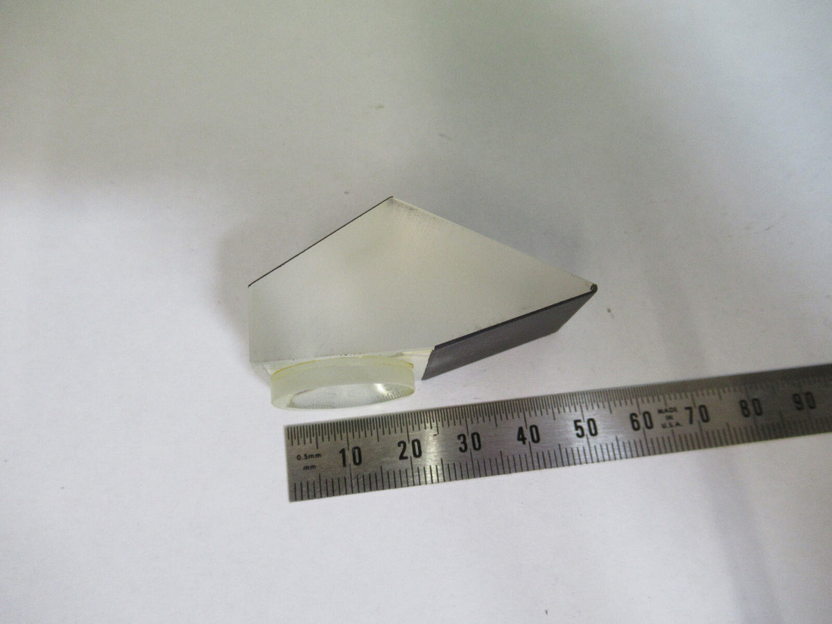American Optical Co. USA Glass Prism Head Optics Microscope Part