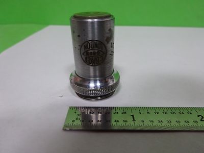 Microscope Part Objective Vintage Baker London 1/6" Optics