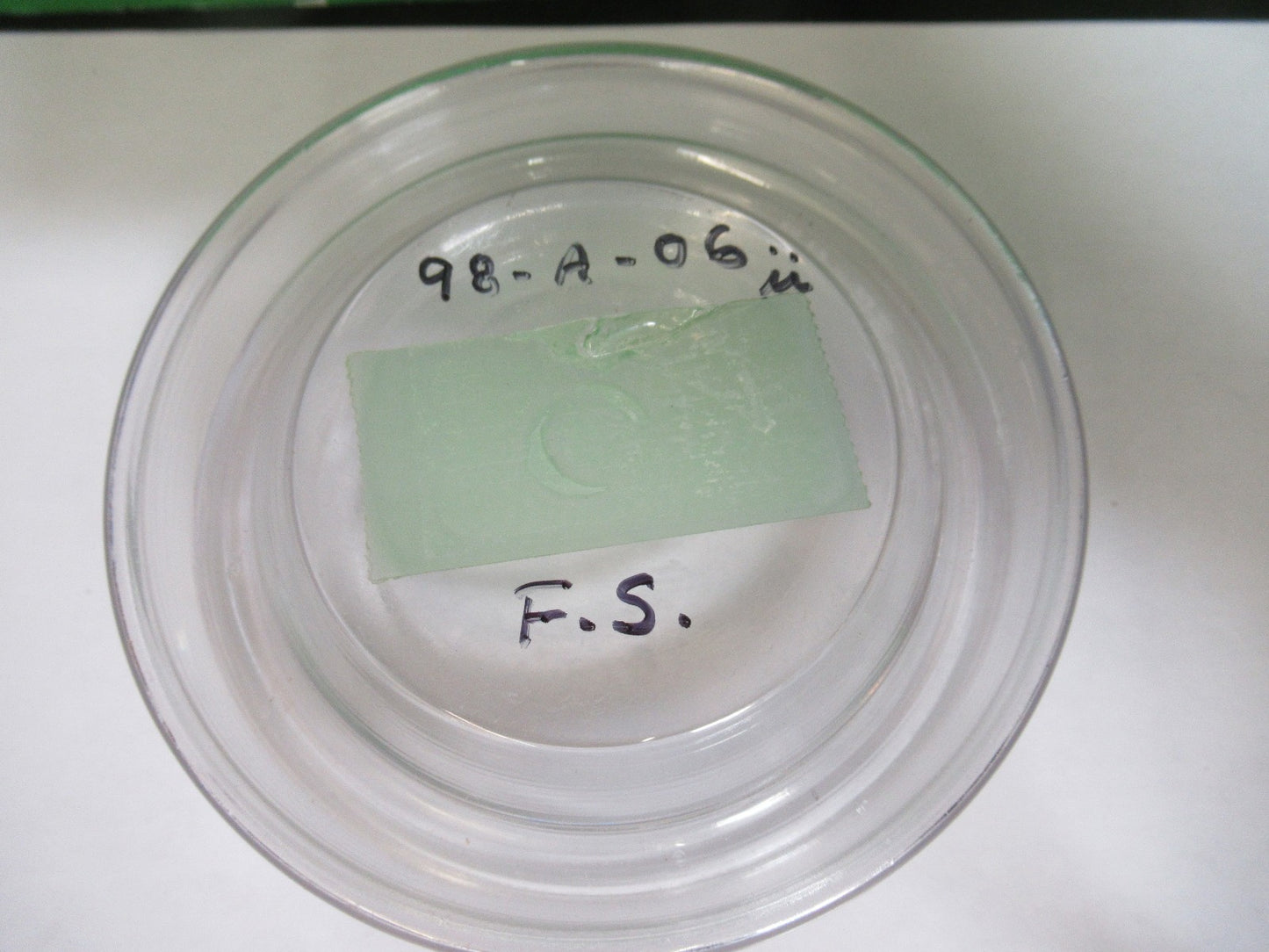 OPTICAL FLAT UNCOATED FUSED SILICA PRO ZYGO LASER OPTICS AS PICTURED 98-A-06