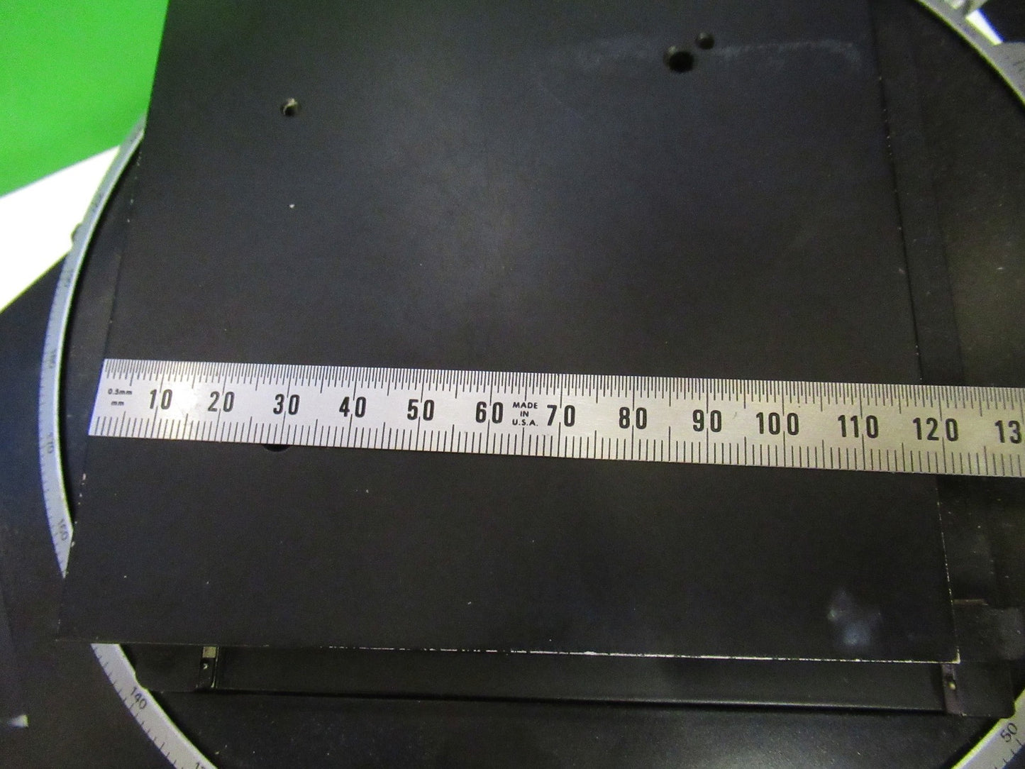 ZEISS GERMANY XY ROTABLE TABLE POLARIZER MICROSCOPE PART AS PICTURED V8-B-13