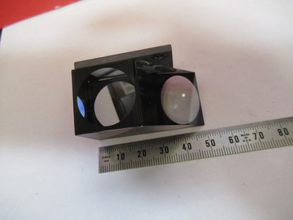 LEICA LEITZ GERMANY DMRB HEAD GLASS PRISM MICROSCOPE PART AS PICTURED T5-A-14