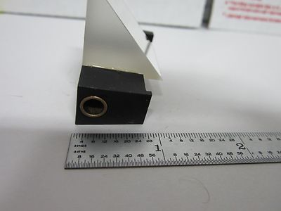 OPTICAL MICROSCOPE PART DMR LEICA MOUNTED MIRROR OPTICS AS IS BIN#D2-P-20