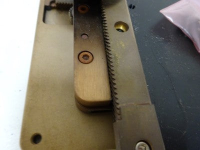 Microscope Part Nikon Stage Table Micrometer Wyko [rusty]