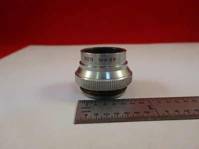 BAUSCH LOMB OBJECTIVE 48 mm OPTICS MICROSCOPE PART AS PICTURED &H1-C-03