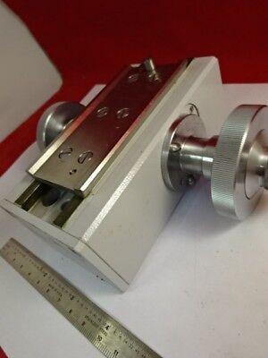 ZEISS PHOTOMIC STAGE KNOBS MECHANISM MICROMETER MICROSCOPE PART AS IS #67-97
