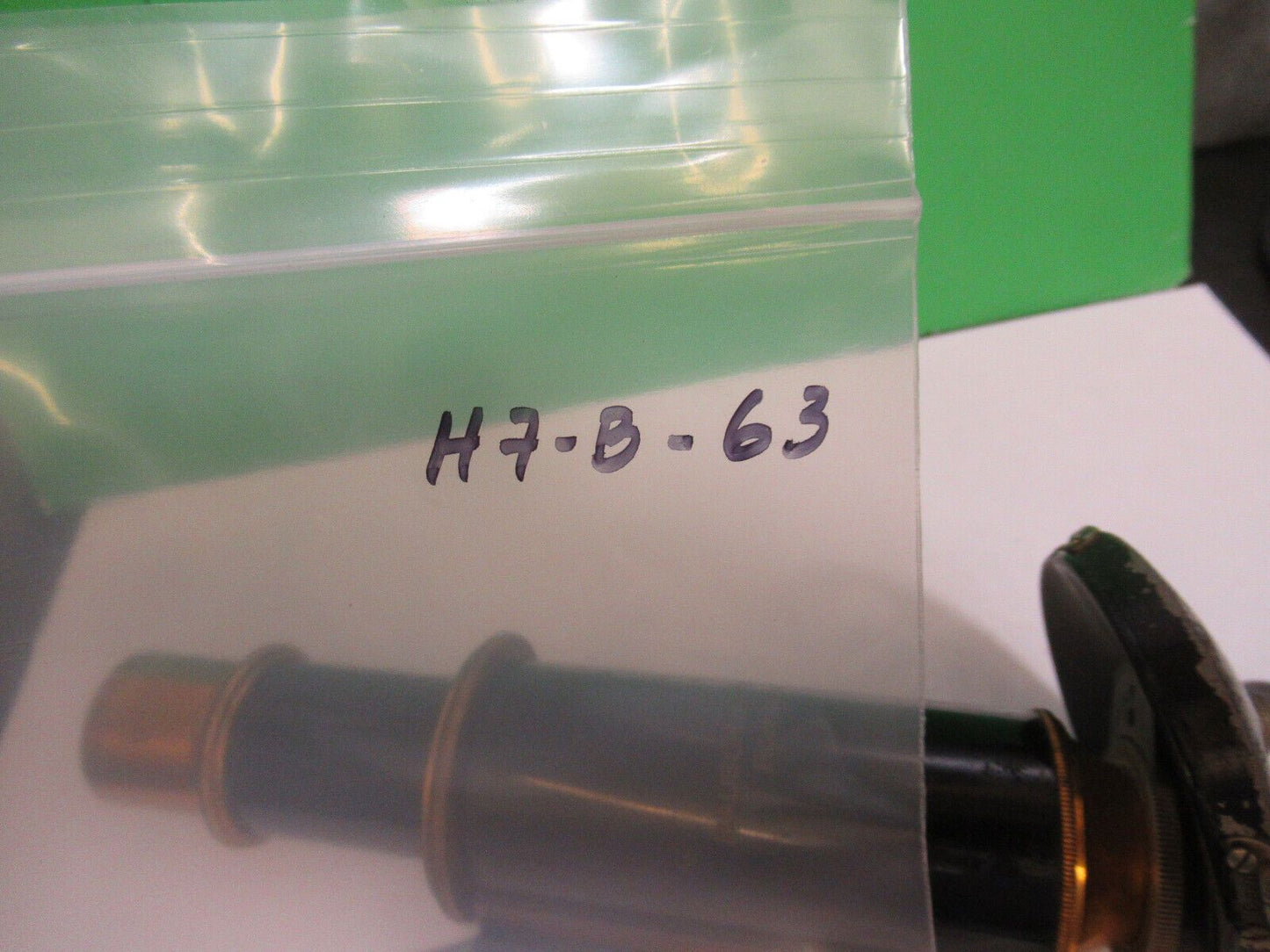 ANTIQUE BAUSCH LOMB TUBUS + NOSEPIECE MICROSCOPE PART AS PICTURED &H7-B-63