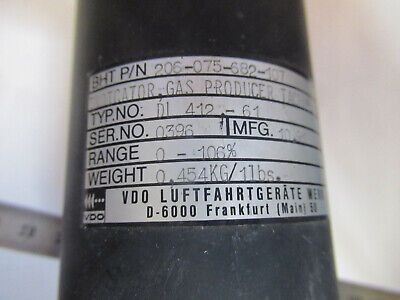 BELL 206 INDICATOR GAS PRODUCER AIRCRAFT PART 206-075-682-107 AS PICTURED C1-A-9