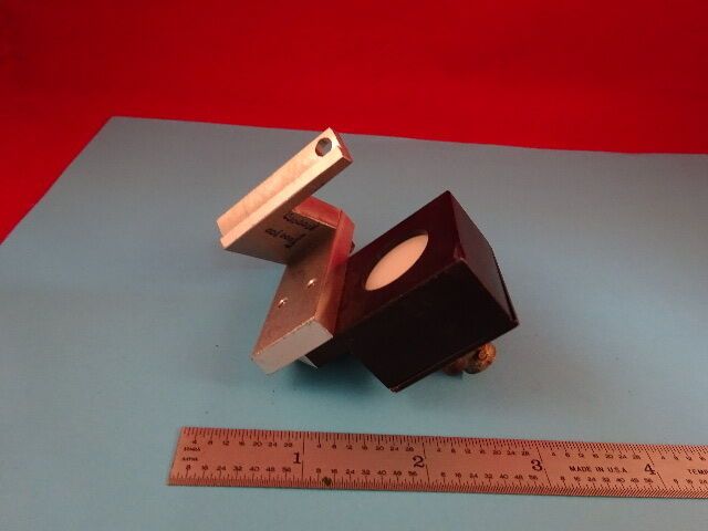 OPTISCHER SENSOR DIFFUSOR FENSTER BNC + HALTERUNG LASEROPTIK WIE BESEHEN #65-A-13