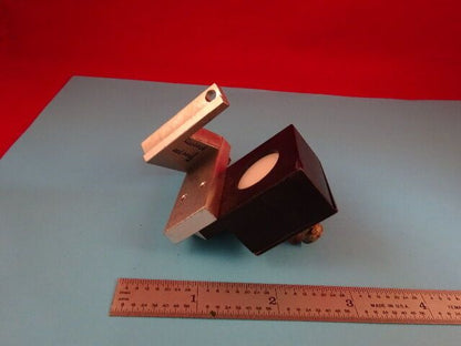 OPTISCHER SENSOR DIFFUSOR FENSTER BNC + HALTERUNG LASEROPTIK WIE BESEHEN #65-A-13