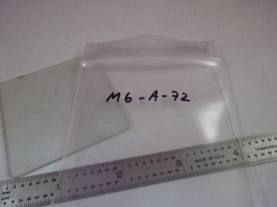 MICROSCOPE PART TARGET RETICLE OPTICS AS IS #M6-A-72