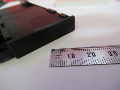 LEICA LEITZ GERMANY DMRB PLASTIC FIXTURES MICROSCOPE PART AS PICTURED T5-A-09