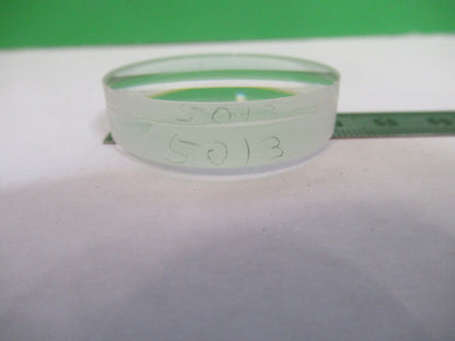 OPTICAL GLASS ACHROMAT LENS 300mm FL 40 DIA LASER OPTICS AS PICTURED U8-A-122
