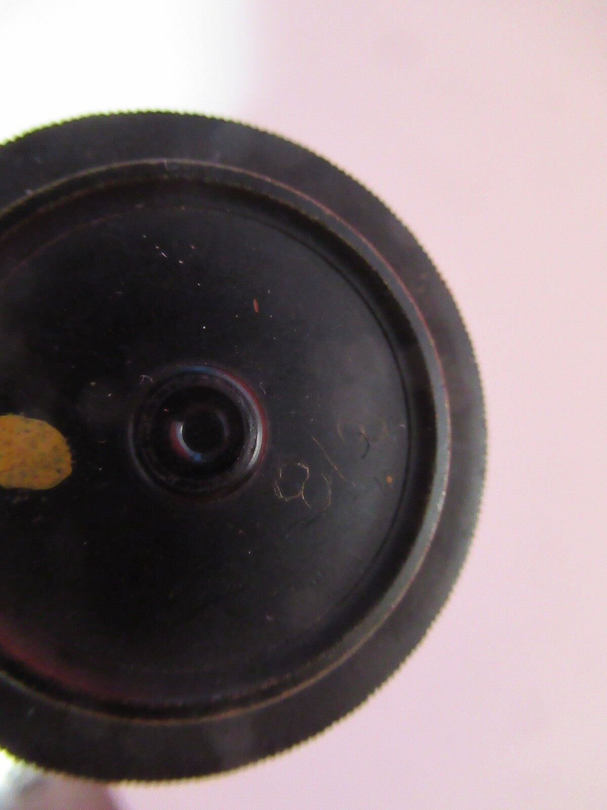 ANTIQUE BAUSCH LOMB 3/8 EYEPIECE OCULAR LENS MICROSCOPE PART AS PICTURED Q2-32