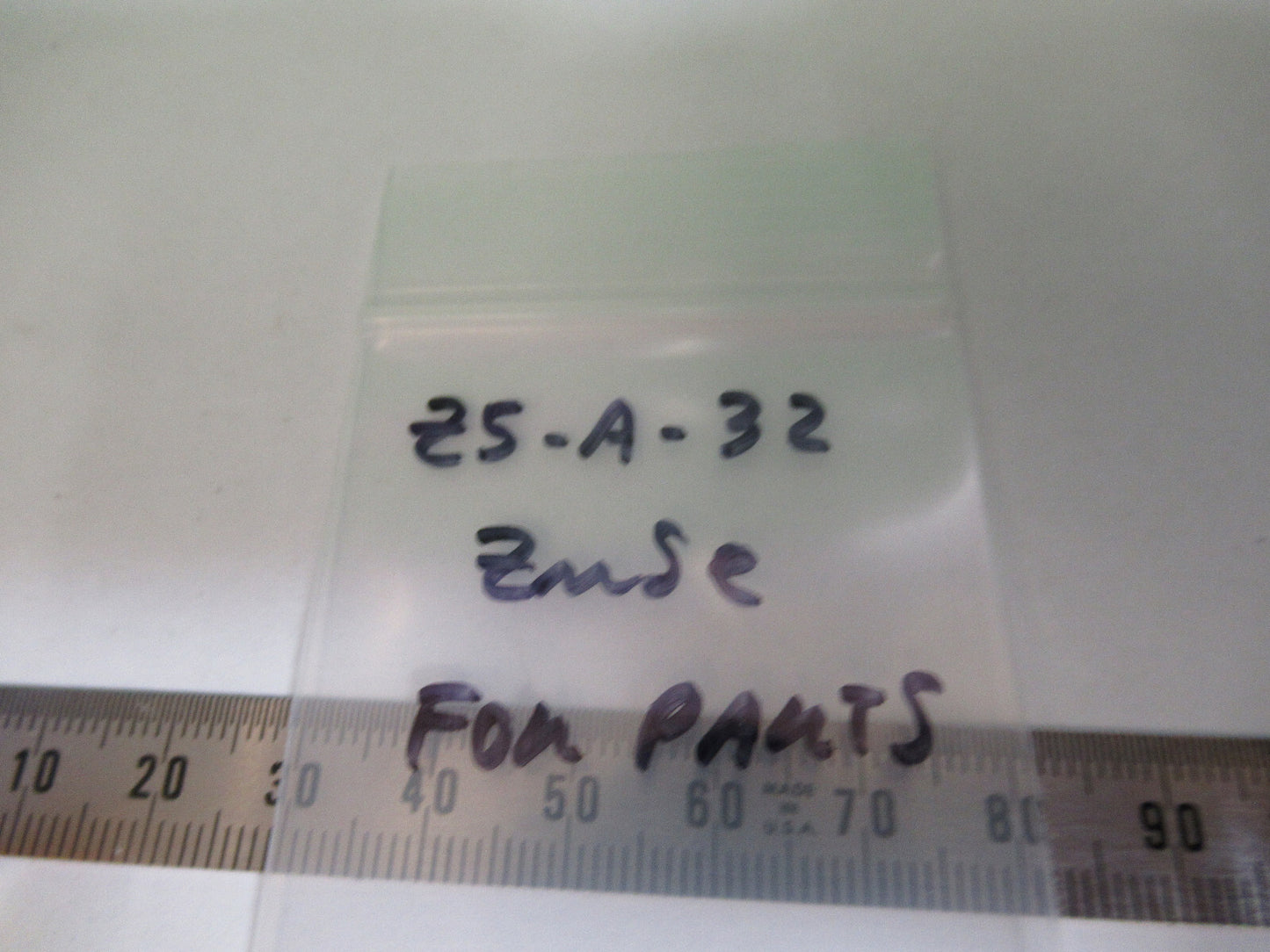 Optical Infrared ZnSe stained chips Lens Laser Optics AS IS B