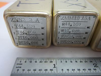 LOT 6 EA MOTOROLA QUARTZ CRYSTAL FREQUENCY CONTROL RADIO AS IS BIN#K6-05