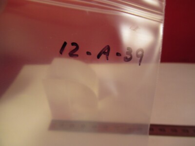 OPTICAL WEIRD PRISM TRUNCATED MIL SPEC ITEM LASER OPTICS AS PICTURED #12-A-39