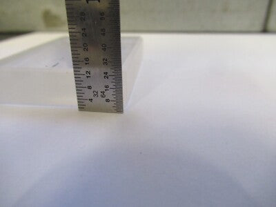 Thick Synthetic Quartz Piezo Block Rare Optics