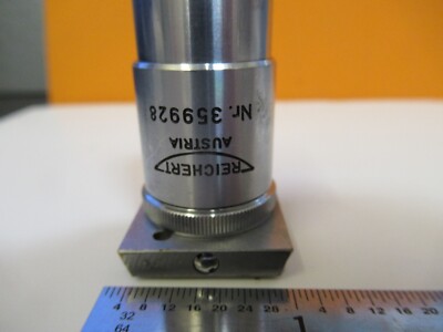 REICHERT AUSTRIA OBJECTIVE 45X /190 FLUOR MICROSCOPE PART AS PICTURED &W2-B-49