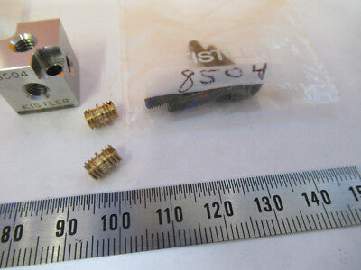 KISTLER SWISS LOT ACCESSORIES  for ACCELEROMETER TESTING AS PIC &F1-A-74