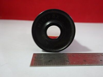 UNITRON MICRO OCULAR EYEPIECE 8X OPTICS MICROSCOPE PART AS IS #91-73