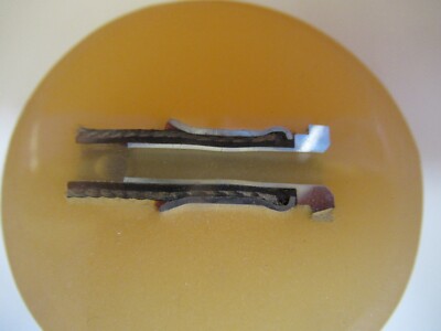 METALLOGRAPHIC METAL CROSS SECTION SPECIMEN MICROSCOPY SAMPLE AS PIC #A7-A-14