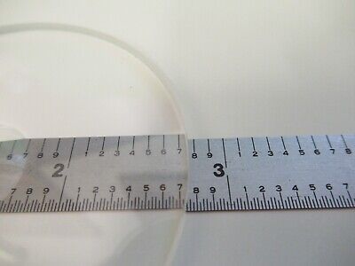 OPTICAL BK7 GLASS LENS PLANO CONVEX on center LASER OPTICS AS PICTURED &58-B-16