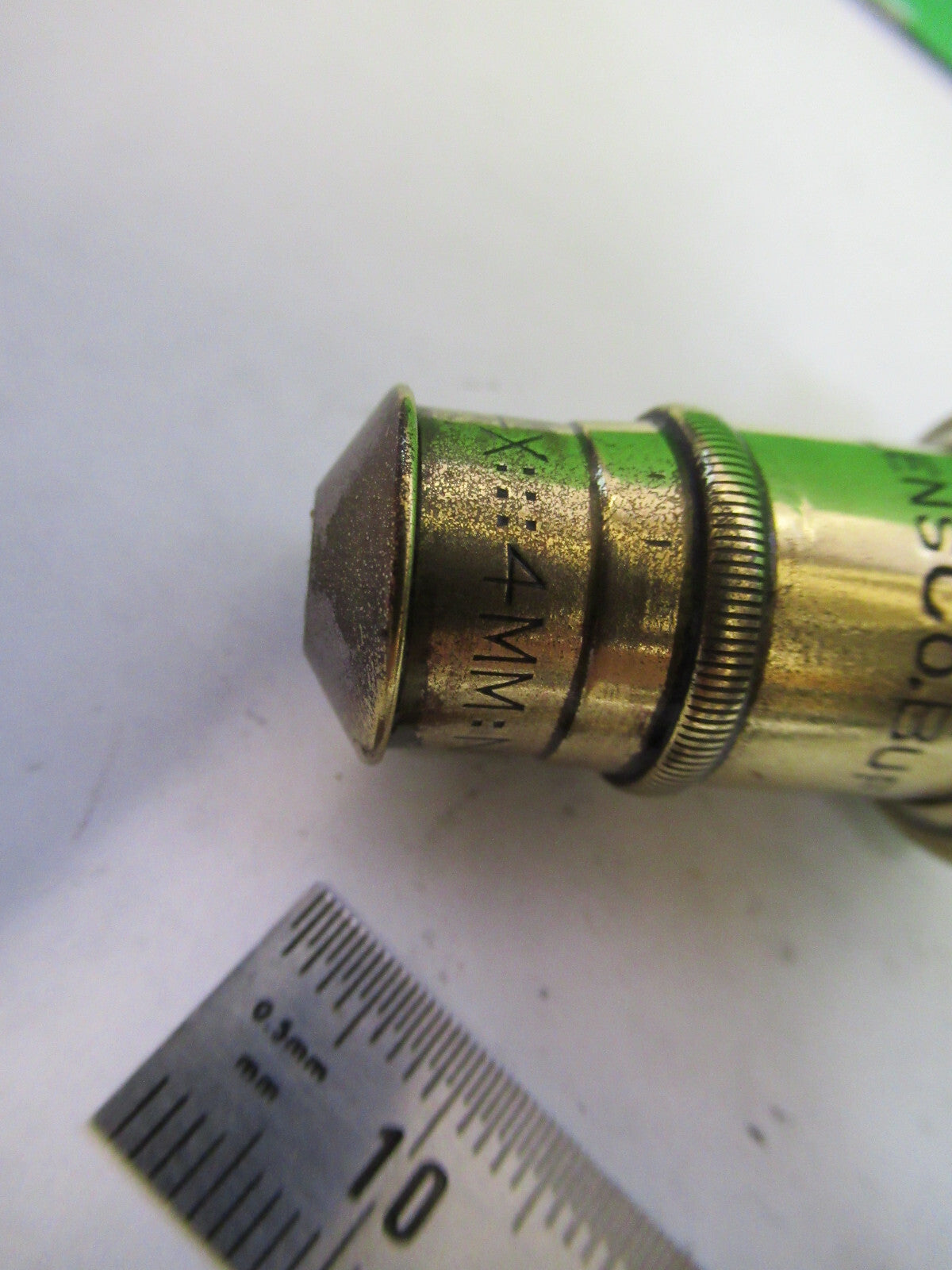 For Parts ANTIQUE SPENCER BRASS OBJECTIVE MICROSCOPE PART AS PICTURED G8-A-22