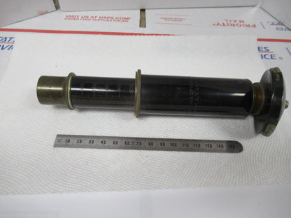 Antique Bausch & Lomb Tubus + Nosepiece Microscope Part