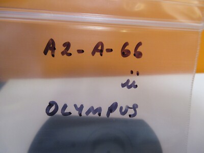 OLYMPUS JAPAN IRIS DIAPHRAGM FILTER SLIDE MICROSCOPE PART AS PICTURED &A2-A-66