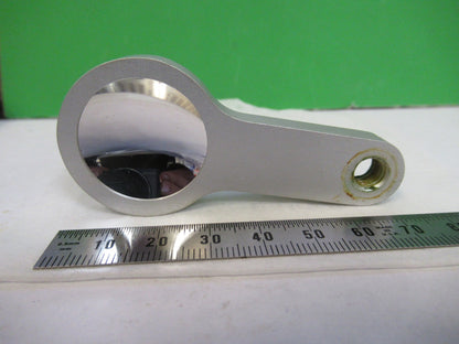 AUS JENA GERMANY CONCAVE MIRROR MOUNTED MICROSCOPE PART AS PICTURED V8-B-24