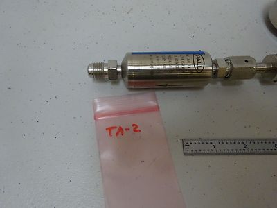 SEMICONDUCTOR LINE PRESSURE GAS VALVE REGULATOR FILTER ASSEMBLY AS IS BIN#TA-2ii