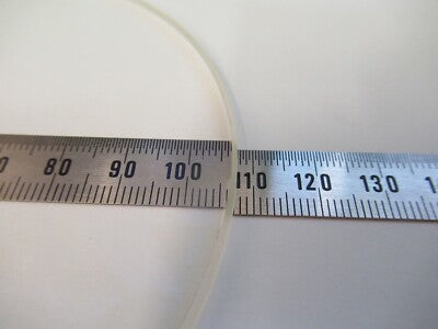Optical Flat 4.25" Diameter Glass Window Optics
