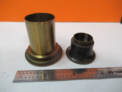 Antique Brass Lot Tubus Microscope Part