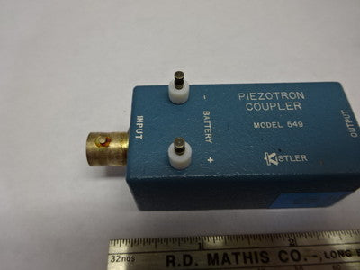 KISTLER PIEZOTRON COUPLER 549 BATTERY ICP POWER for ACCELEROMETER  #84-04