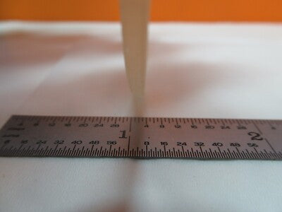 OPTICAL GLASS ROUND PLATE 4" DIAMETER LASER OPTICS AS PICTURED &FT-5-108
