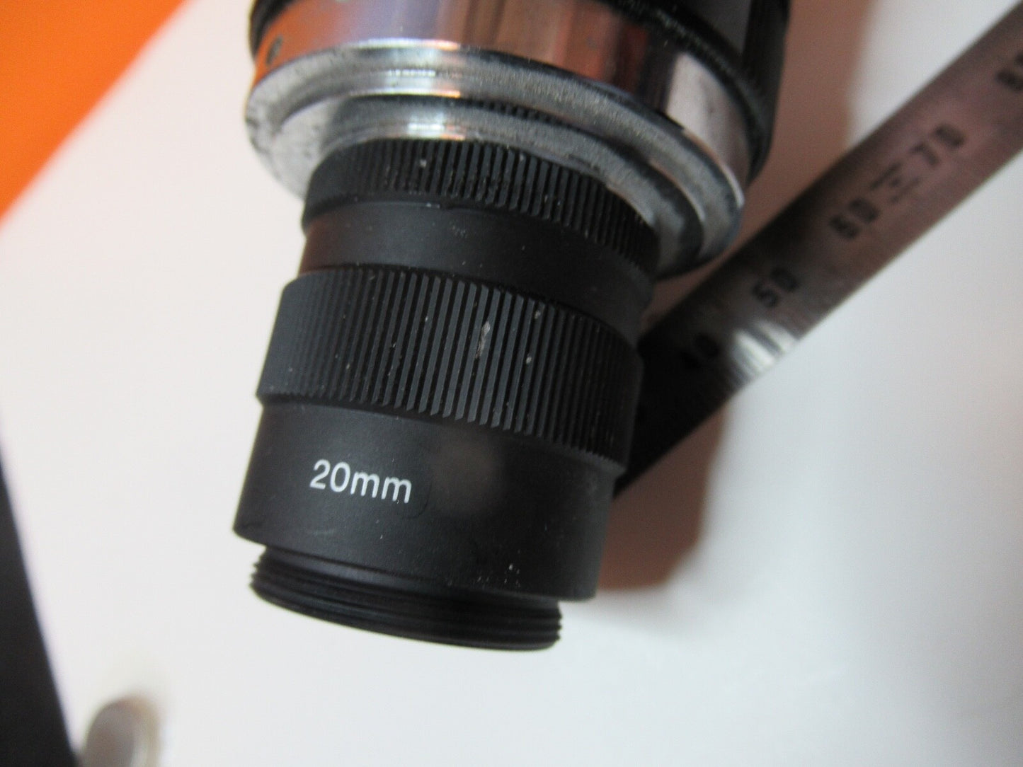 LENS CAMERA ZOOM INSPECTION COMPUTAR OPTICS MICROSCOPE PART AS PICTURED 55R-B-08
