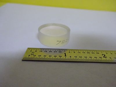 FOR PARTS OPTICAL FLAT LENS [needs re-coating] LASER OPTICS AS IS BIN#X8-11