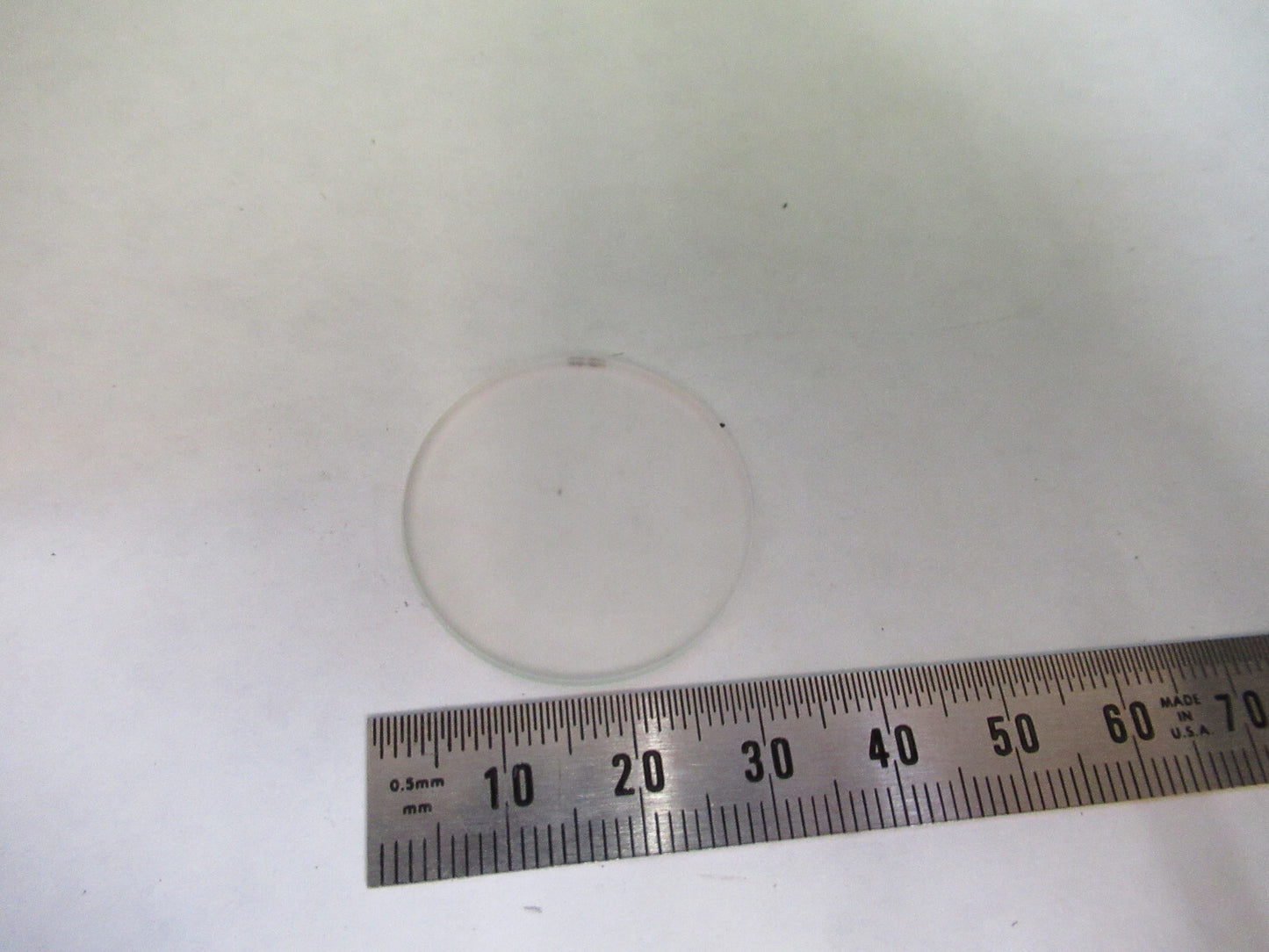 LEITZ GERMANY GLASS DIFFUSER FILTER OPTICS MICROSCOPE PART AS PICTURED X7-A-98